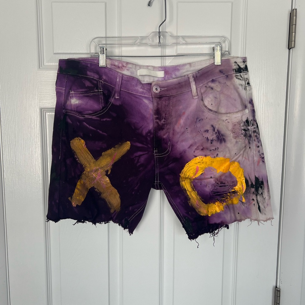 MENS size 38 CUSTOM Denim Shorts